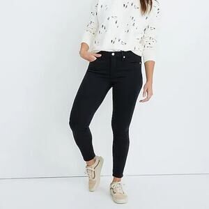 Madewell 9" Mid-Rise Skinny Jeans in Lunar Wash: TENCEL™ Denim Edition